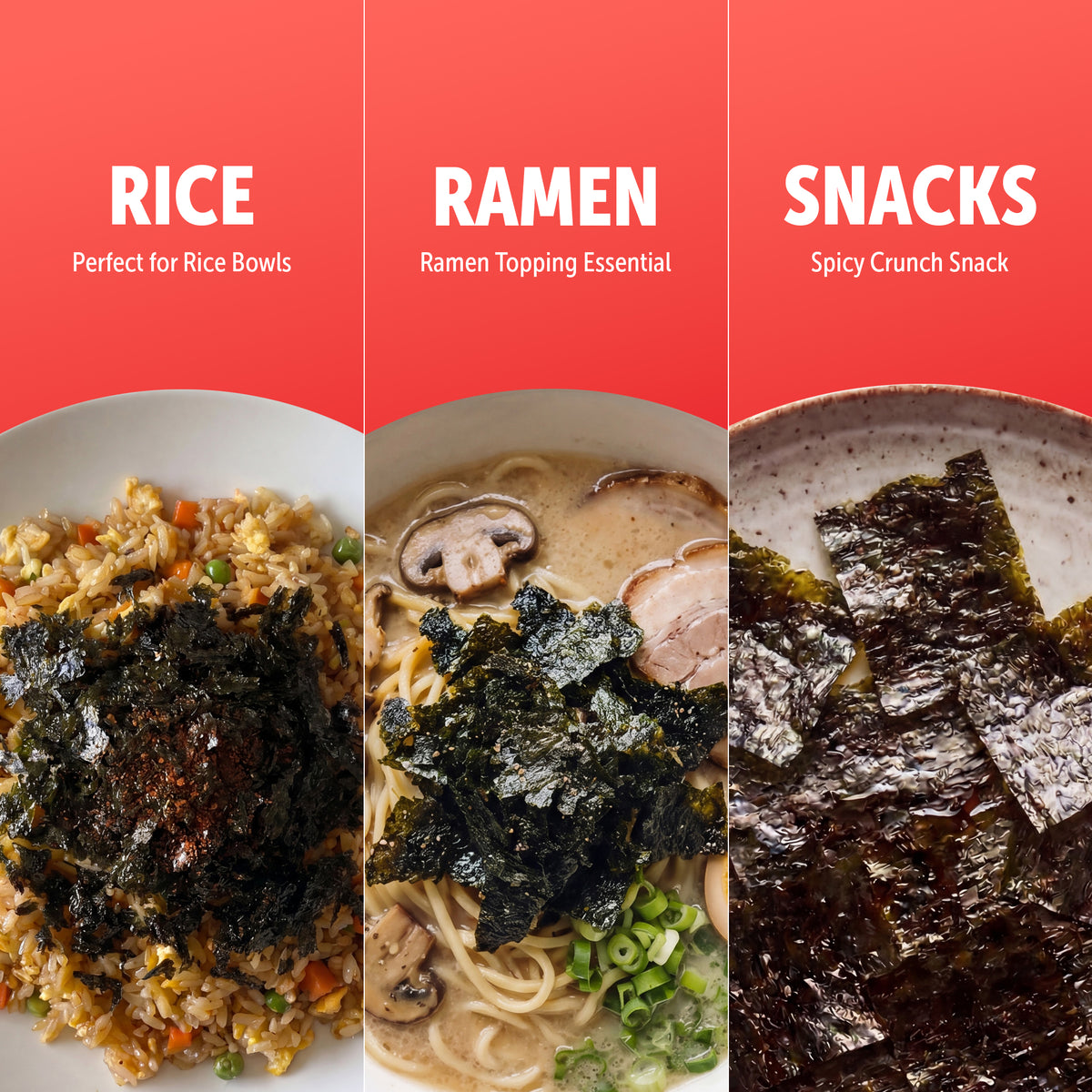 KIMCHIP! - Spicy Seaweed Snacks (10 packs)