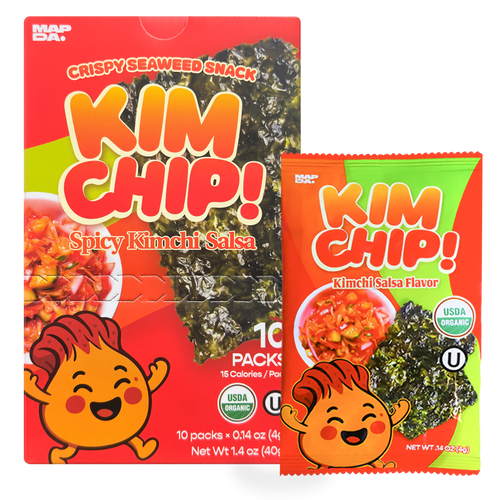 KIMCHIP! - Spicy Seaweed Snacks (10 packs)